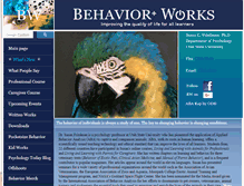 Tablet Screenshot of behaviorworks.org